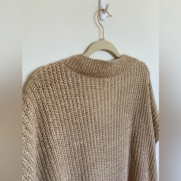 Wishlist Sweater Vest in Beige/Tan, Size Small/Medium - Picture 7 of 8